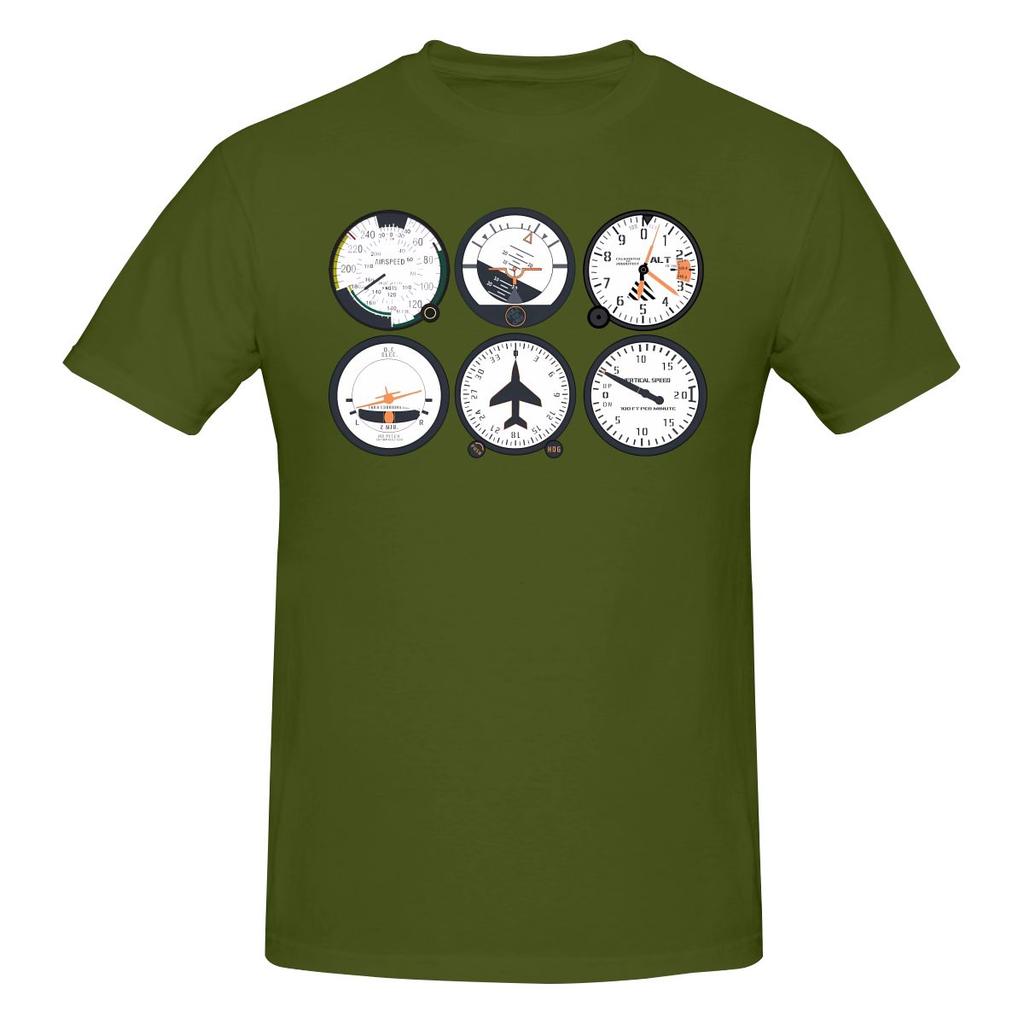 Basic Six Flight Instruunisexts Simple Tshirturban Minimalist Lazy Feeling Short Sleeve