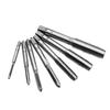 6/8Pcs Hss Hand Screw Tap Die Wrench Schroefdraad Metric Plug Tap M3 M4 M5 M6 M8 M8 M12 Met Verstelbare Tap Wrench 1/16-1/2"
