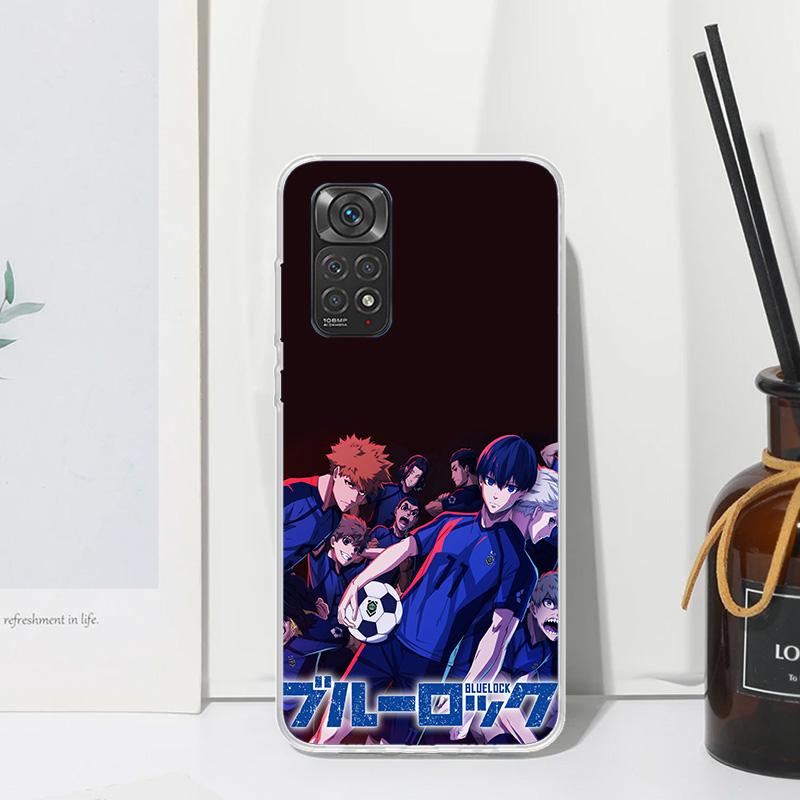 

Hot Anime Blue Lock Phone Case For Xiaomi Redmi Note 15 13 14S 14 Pro Plus 12S 11S 10S 12 11E 10 11T Art Fundas Back Cover Redmi Redmi Note 14 5G