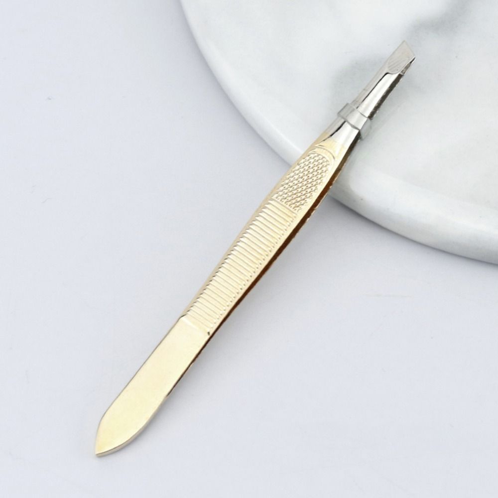 

Пинцет для подравнивания бровей со скошенным кончиком, щипцы для завивки ресниц из нержавеющей стали, зажимы для бровей для девочек style 9