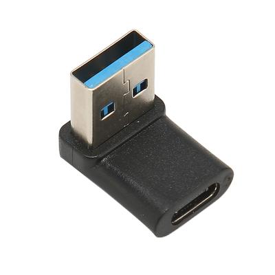 Adaptor USB C la USB A cu Unghi Drept 10Gbps Plug and Play USB A 3.2 Tată la USB C 3.2 Mamă pentru PC Laptop