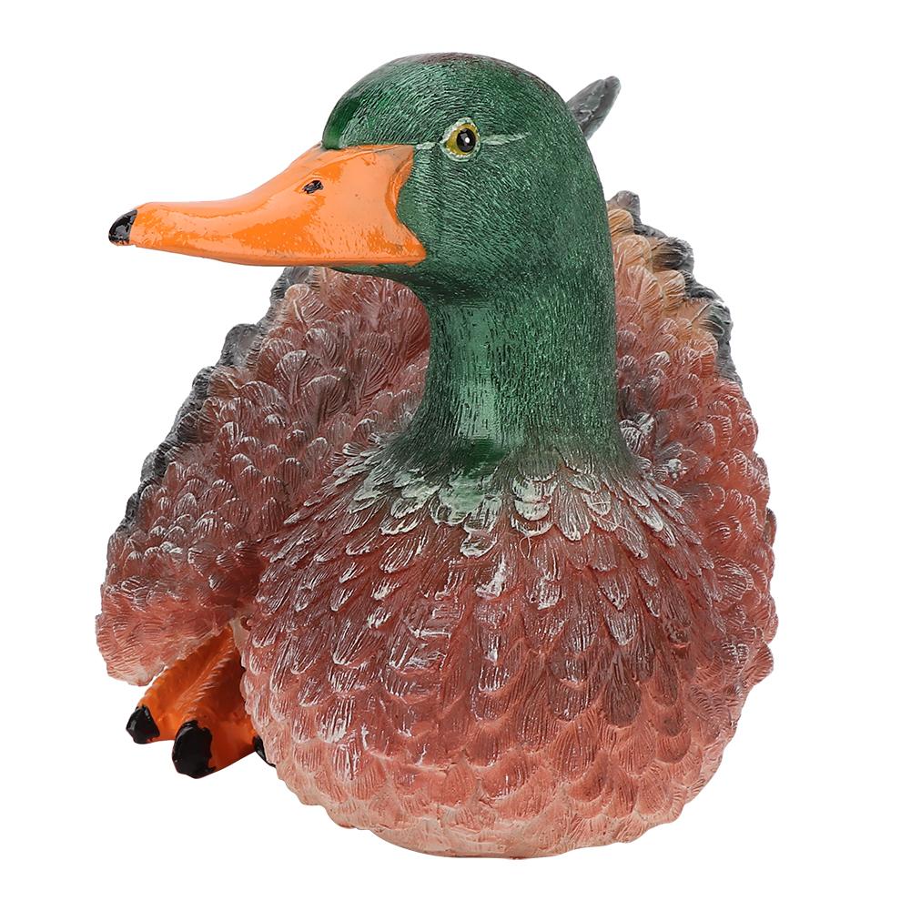 Simulation Duck Statue Animal Mold Decoration Resin Crafts Gardening Courtyard Decoration