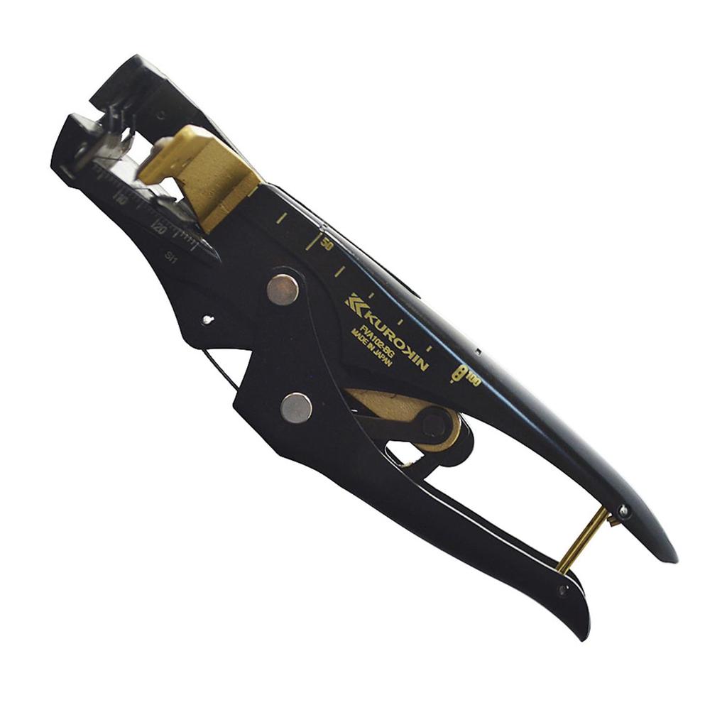 Fujiya VA Wire Stripper Black and Gold 185mm FVA102-BG