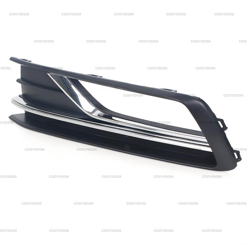 K-Car Front Bumper Fog Light Grille Grill Cover For Volkswagen VW Passat NMS 2016 2017 2018 56D853665C 56D853666C