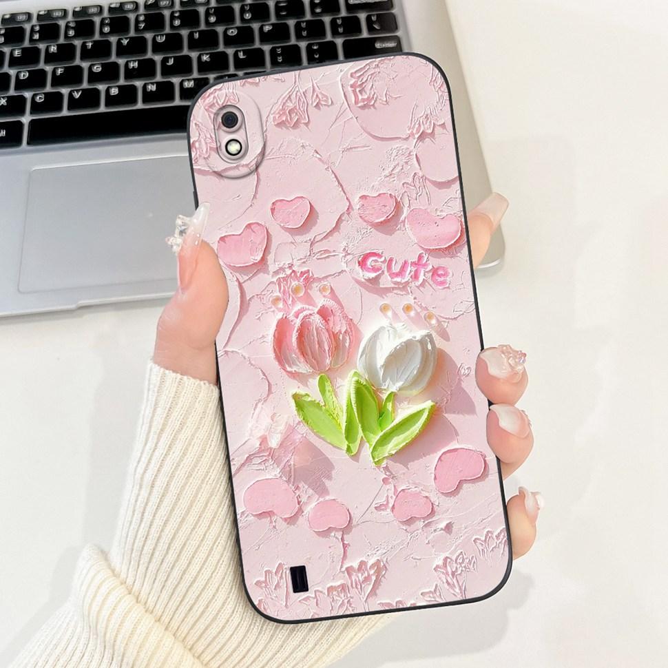 For Samsung A10 Case SM-A105F SM-A105G Stylish Flowers Butterfly Soft Slim Fundas Phone Case For Samsung Galaxy A10 Back Cover