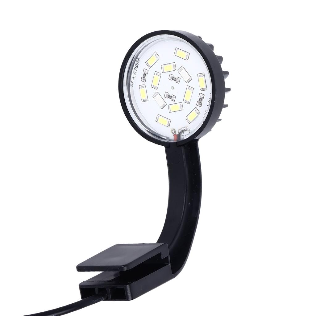 Fish Tank Light Waterproof Aquarium Light Small Bright Fish Tank Light 5W