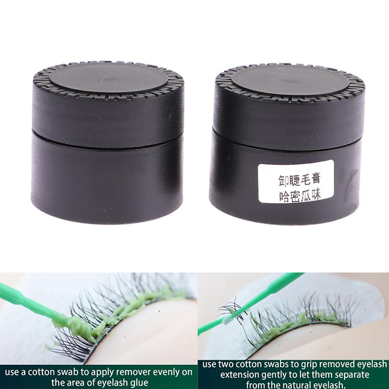 10G Fruit Flavour Eyelash Glue Remover Zero Stimulation Quick Removing Eyelash Extensions Tools Fragrancy Smell Cream Makeup