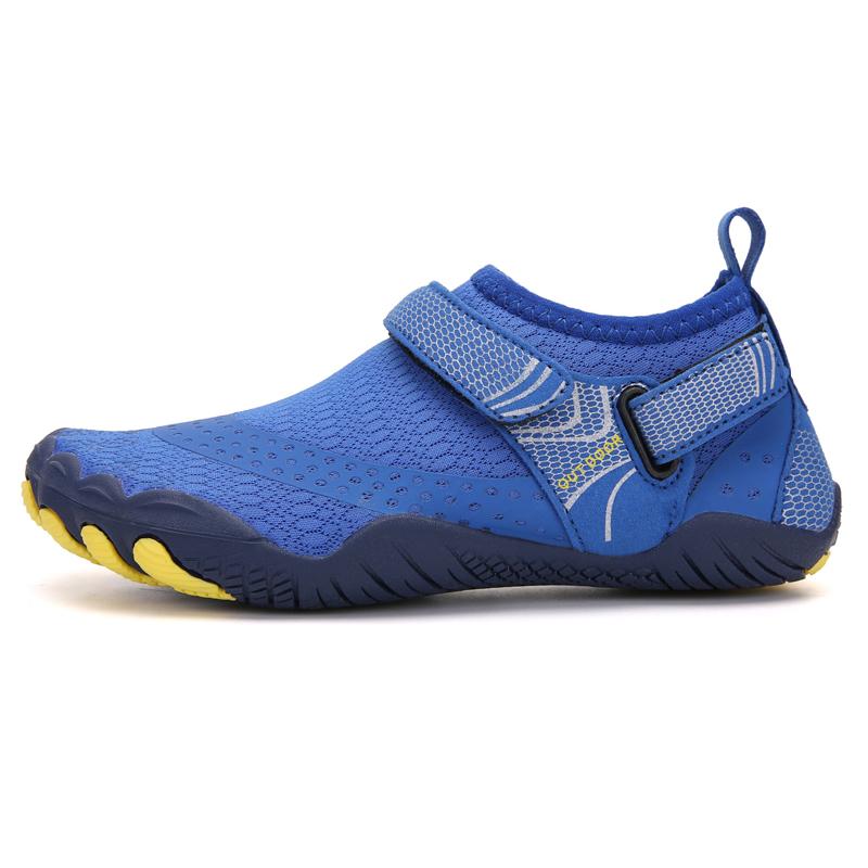 24–39 Sommer-Kinder, schnell trocknend, Silikon, weicher Boden, fünf Finger, Schwimmschuhe, Outdoor-Strandschuhe