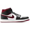 Air Jordan 1 Mid 'Black White Gym Red' Jordan 554724-122