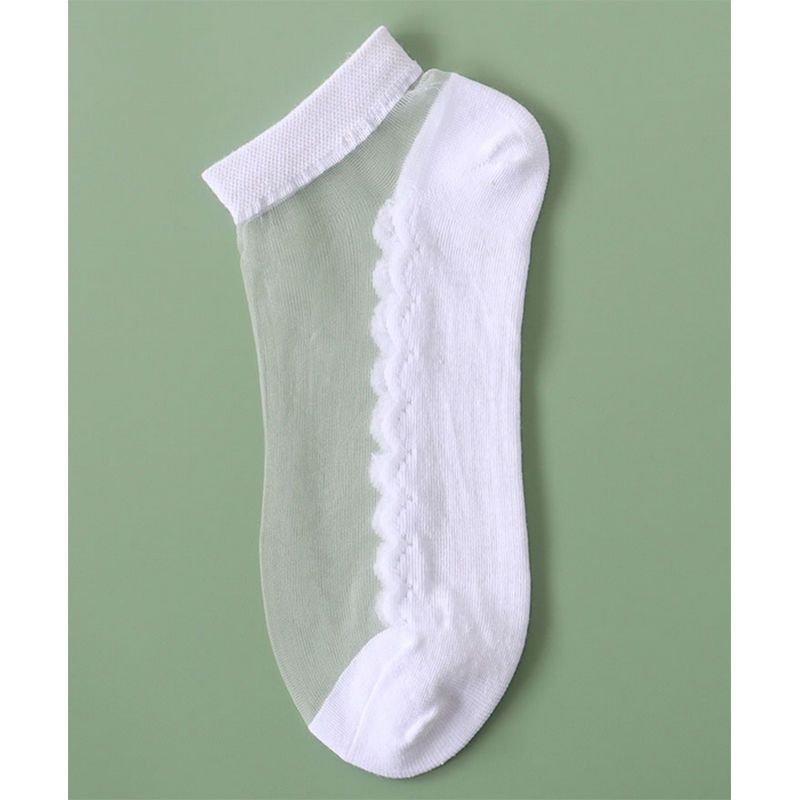 

5 пар коротких противоскользящих чулок для женщин, летние носки, женская тонкая версия, кристальный шелк, стеклянный шелк, антизацепляющийся шелк 5 pairs