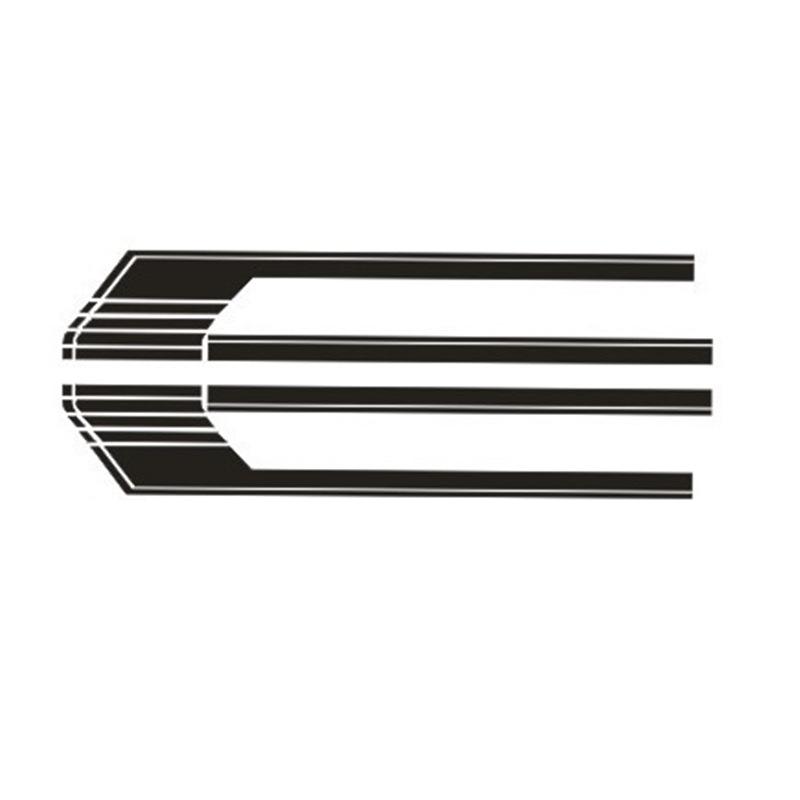 Ford F-150 Raptor Side Skirt Decals: Automotive Stickers for Pickups