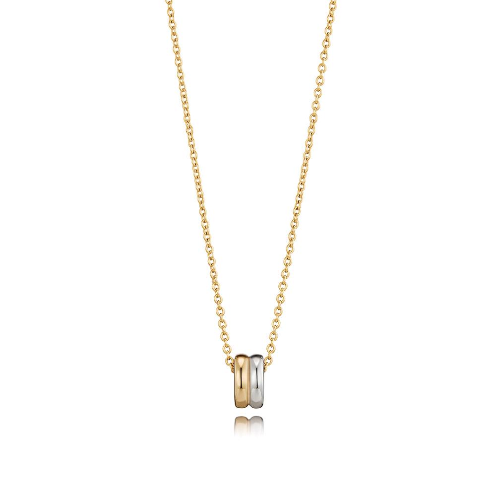 Ost Duo Ring Combo Necklace Otkn24601R