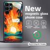 Fashion N-nasH Fishing Brand  Phone Case For Samsung S26 S25 S24 S23 S22 S21 Plus Ultra Note20 Glass Magnetic Case