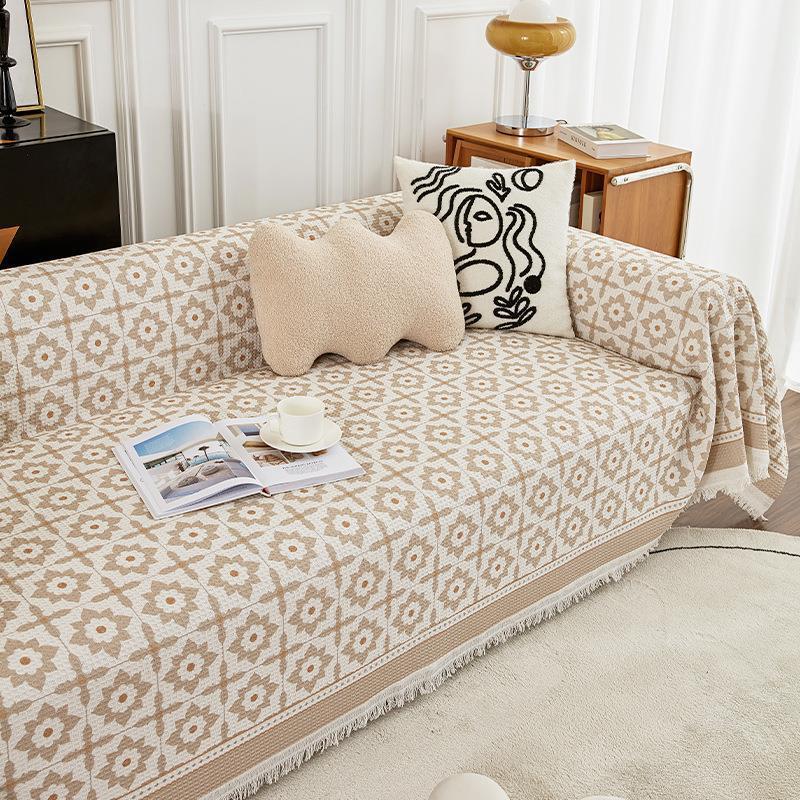 Sofa Stofftrekk, Sofa Pleddtrekk, Full Dekning Sofa Trekk, Helårs Universalpute