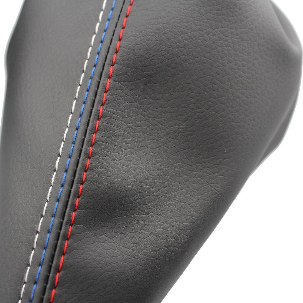 High-Quality Leather Dust Cover for BMW Handbrake and Gear Shift Lever