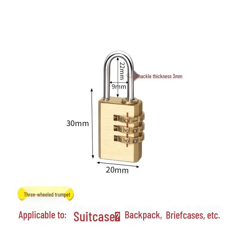 

UOSU Gym Combination Padlock