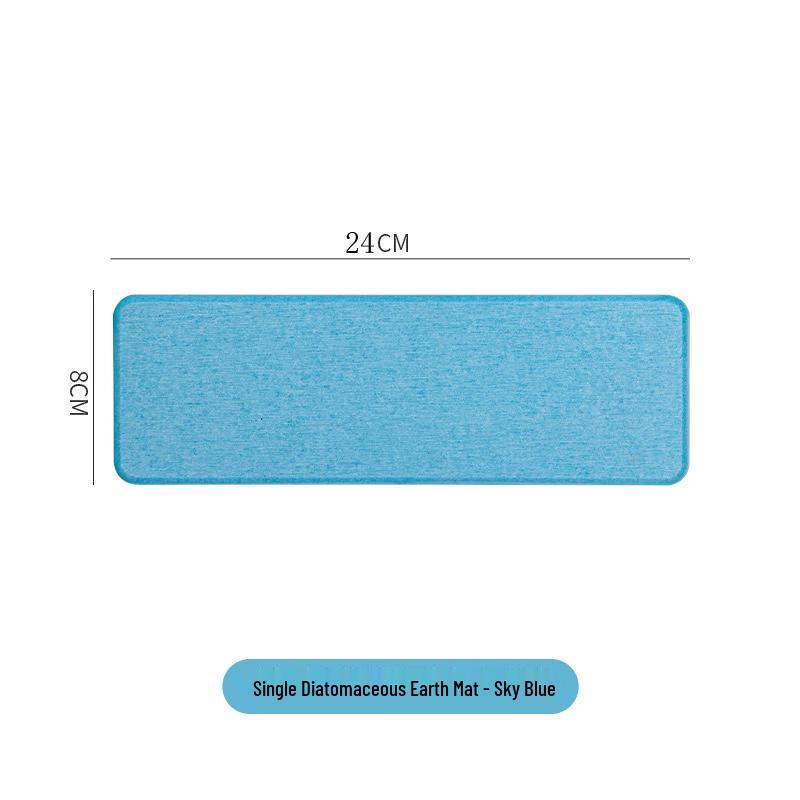 LISM Diatomaceous Earth Bathroom Organizer Mat