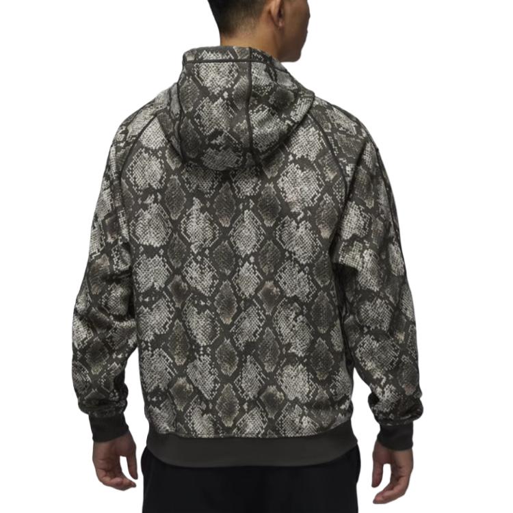 Jordan SS25 Quick-Dry Pullover Hoodie Men hoodies Sail-White Carbon-Black HF9895010