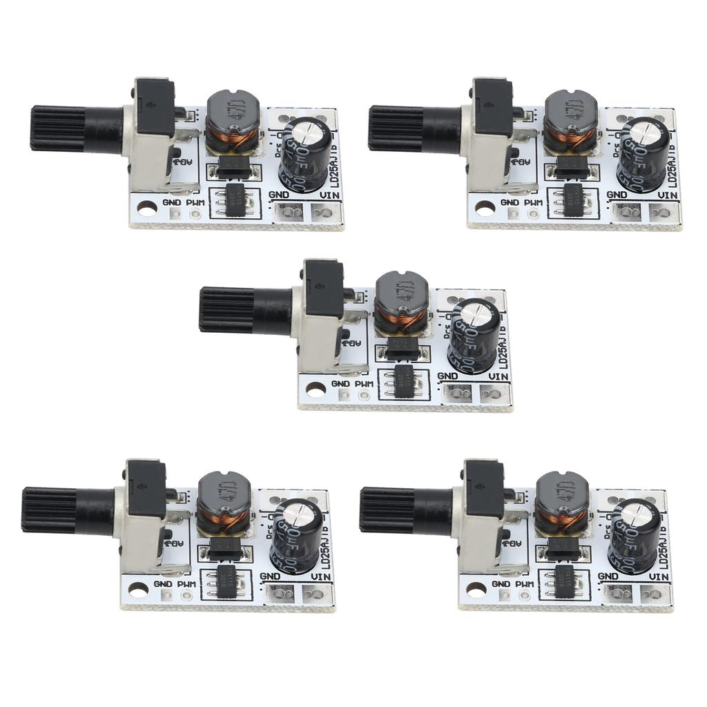 5pcs DC 6?24V 20W Adjustable Brightness LED Driver Switch PWM  Dimmer Controller