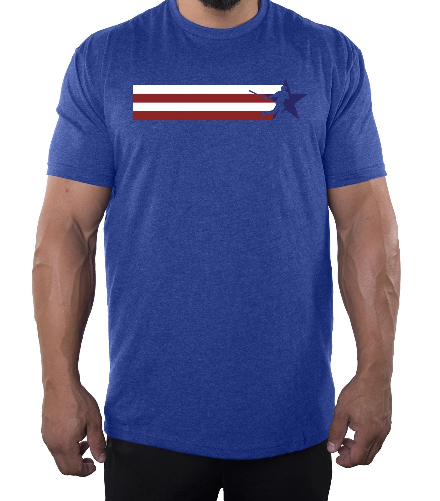Stars and stripes Baseball T-Shirt for Men, Graphic Tee, Vintage baseball shirts 3XL