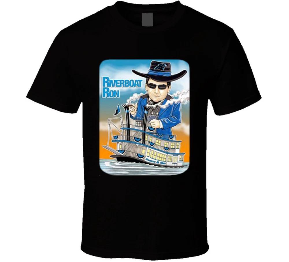 Riverboat Ron Rivera Caroline Panthers Tee T Shirt S