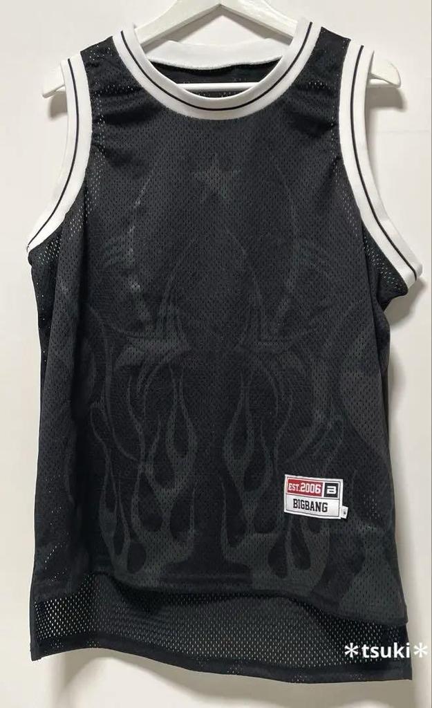 [USED] BIGBANG TOP Tank Top Basketball Uniform Jersey Top