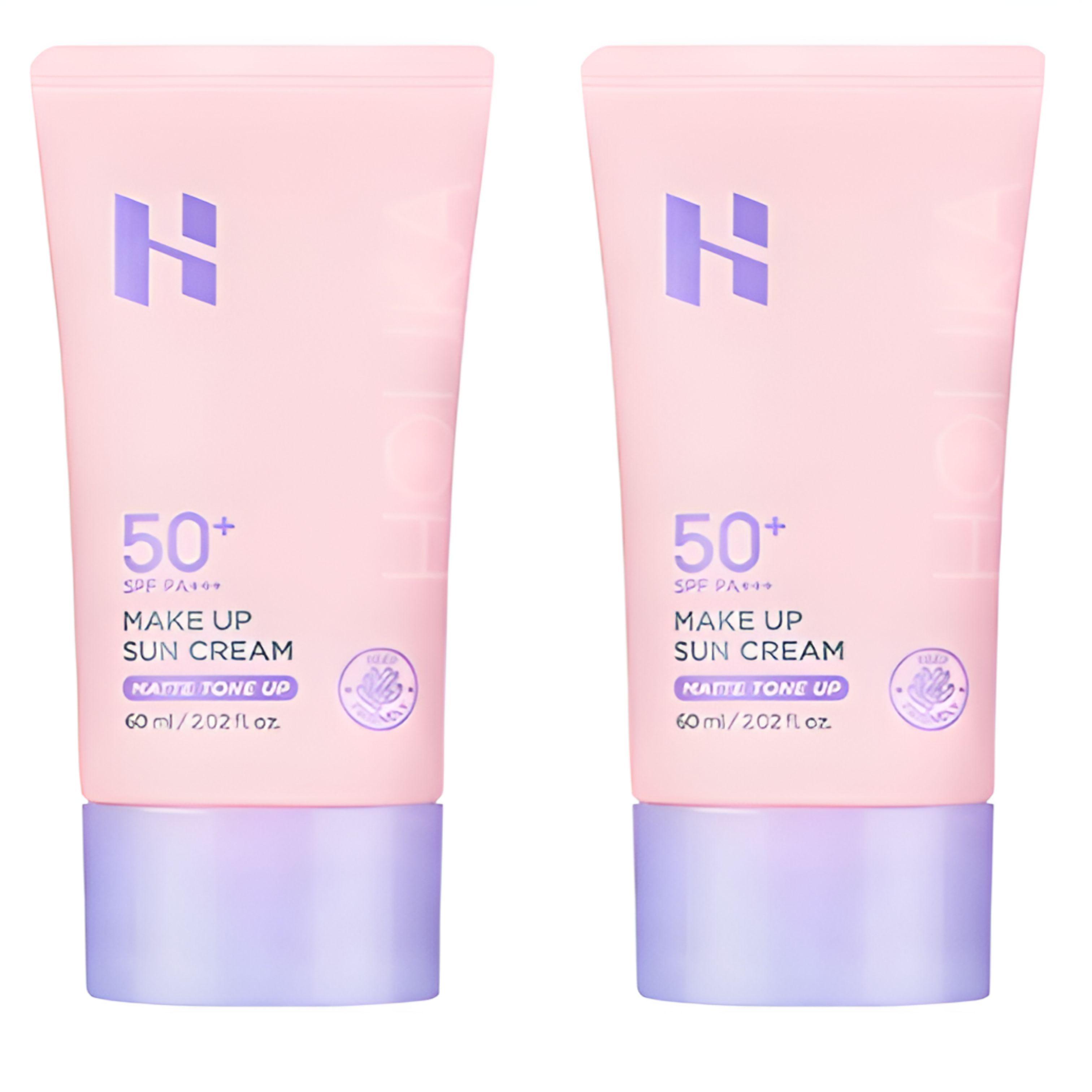 

Holika Holika Makeup Sun Cream SPF50+ PA+++ (60ml × 2)