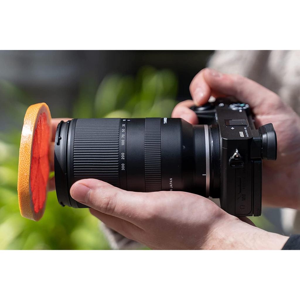 Tamron 18-300mm F3.5-6.3 Di III-A VC VXD Lens for Sony E-Mount [B061S] - Versatile Zoom Lens for Photography