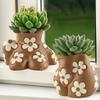 Handmade Resin Succulent Planter Ins Desktop Flower Pot Multifunction Body Art Flowerpot Balcony