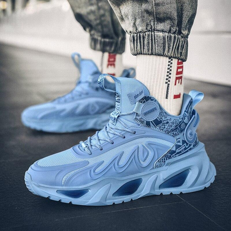 Herre Sko Joggesko Herre Tenis Luksus Sko Herre Fritidssko Trener Race Off White Sko Mote Loafers Løpesko til menn