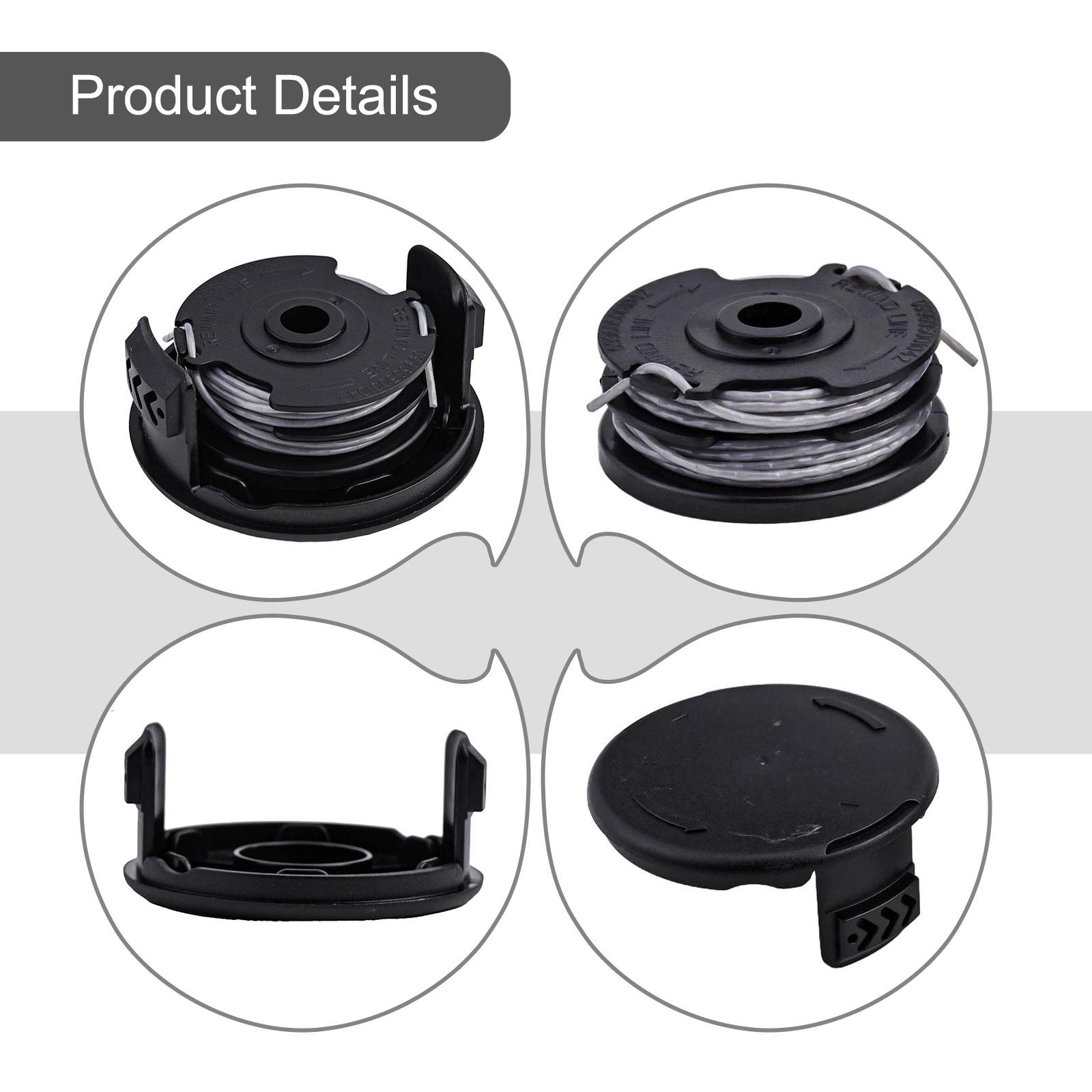 

Replacement Trimmer Spool Bundle for Bosch ART 24 27 30 ART 30-36 LI For F016800351 Fit with 6 Spools 2 Covers China Mainland