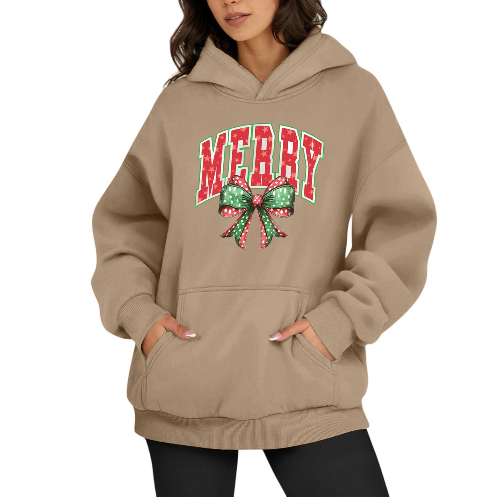 Women s Fashion Daily Versatile Casual Crewneck Sweatshirts Long Sleeve Printed Top Sweatshirts L
