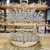 Stylish Crown Storage Stand Detachable Four Tiers Display Shelf for Exhibitions Elegant Crystal Hairband Support Holder