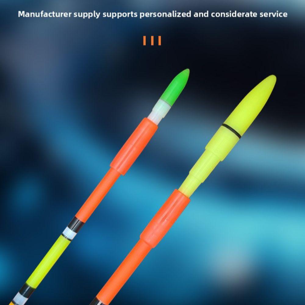Rubber Material Vertical Buoy Drift Tail Light Sticks Connectors  Tackle Accessories
