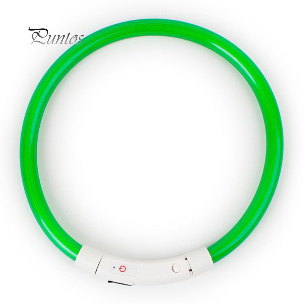 

Светодиодный ошейник с USB зарядкой 50cm зелёный