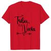 Friends Bachelorette Hen Party Tops Spanish Girls Team Bride Squad Bridesmaid T-Shirt Short Sleeved Tees Bridal Wedding Tshirt