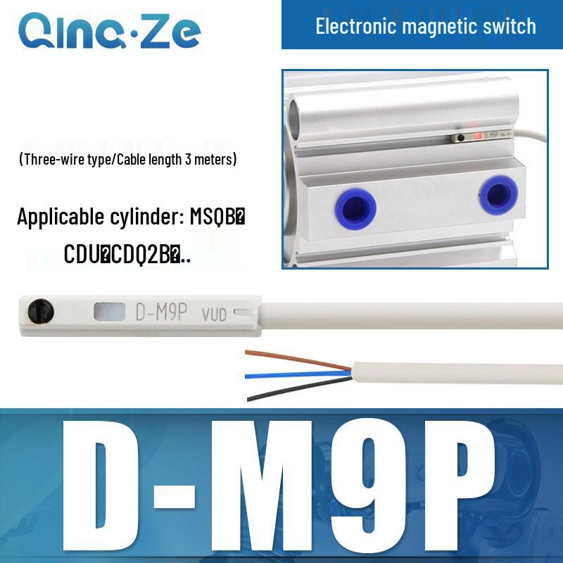 Magnetischer Zylindersensor: D-A93 Zwei-Draht & CS1-F Drei-Draht Endschalter