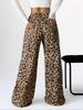 Leopardenmuster Weite Leggings - Europäischer und Amerikanischer Stil