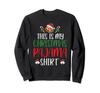 Funny Red Panda Santa Hat Christmas Lights Christmas Sweatshirt