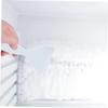 Refrigerator Ice Scraper 2-Pack Plastic Ice Shovels for Freezer Frost Removal Ergonomic Scoop Tools for Kitchen Freezer Cleaning
