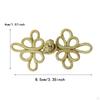 10Pcs Chinese Knots Frog Buttons Closure Vintage Design Accessories Sewing Fasteners DIY for Sweater