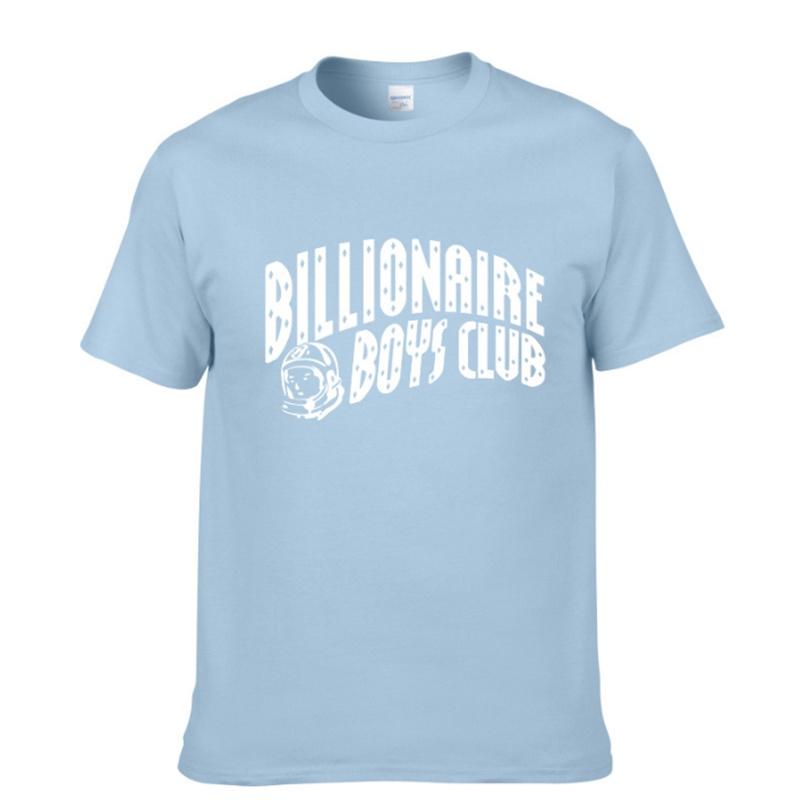 Stylish New Billionaire Boys Club Printing Men's O-neck Slim Short Sleeve T-shirt Tops For Fashion Enthusiasts