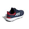 Adidas Fortafaito El Fabric Slip Resistant Abrasion Resistant Low top Kids' Running Shoes Blue White Red Kids' F34122