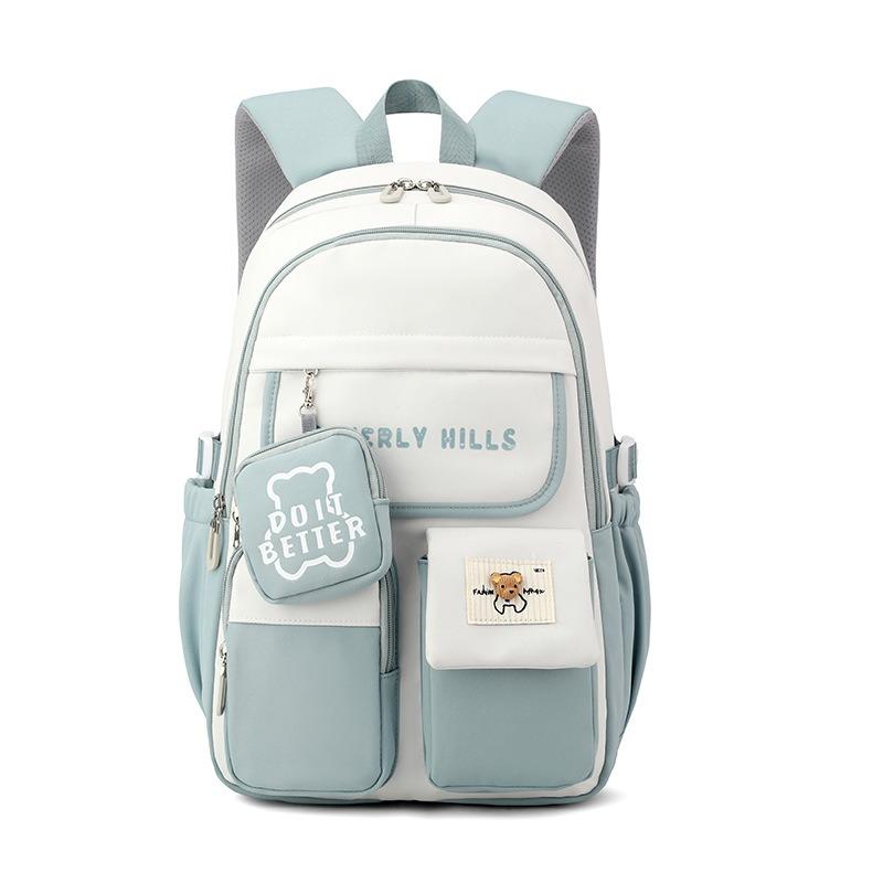 Gimnazjum Liceum Student Torba Szkolna Duża Pojemność Plecak Wysokiej Wartości(29*18*45cm)9658