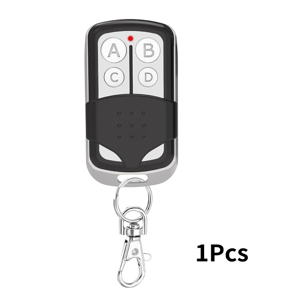 

Универсальный пульт дистанционного управления гаражными воротами, 4 канала, RF433MHz, брелок с дистанционным управлением, фиксированный клон, обучение плавающему коду