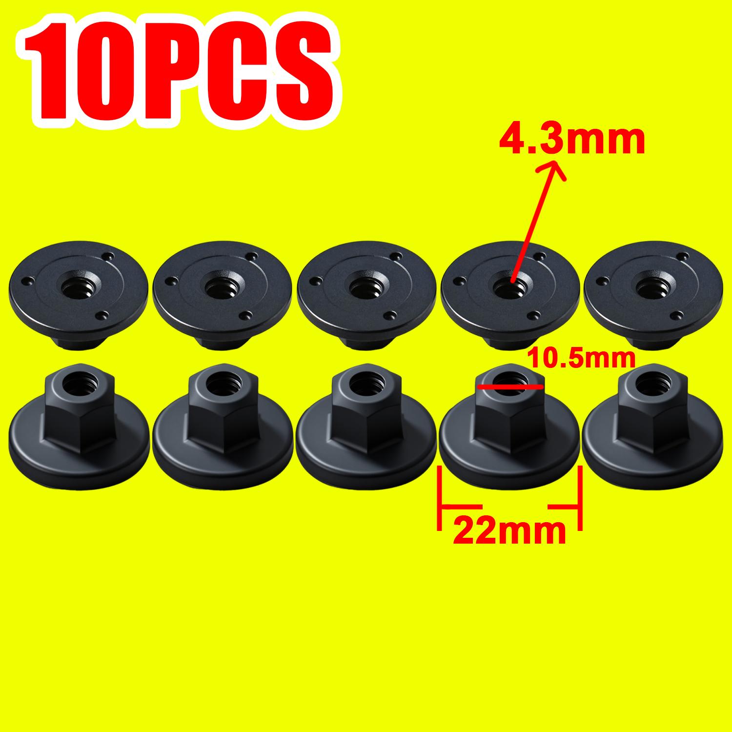 Car Chassis Nut Fastener Clip for BMW X3 X5 X6 Plastic Auto Fender Liner Self Tapping Screw Base Grommet Retainer Fixing Holder