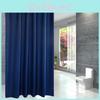 Soft Microfiber Fabric Shower Liner Waterproof Shower Curtain For Hospitality Decor