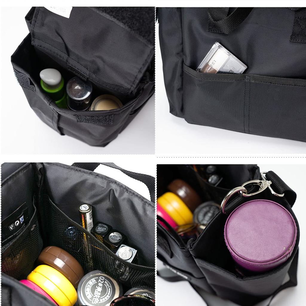 Professional Makeup Makeup Hair and Makeup Studio Shoulder Tool Lots of Pockets Pouch, Bag, Bag, Bag, On-site Bag, Handle-up Bag, Bag, Bag,