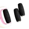 10/5pcs Replacement Roller Heads for Velvet Pedicure Foot File Refills Velvet Smooth Comfortable Cleanning Scrubbers