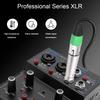 Xiatiaosann XLR Female To Male Converter Audio Mono Adapter TS Socket Jack for Microphone 6 Pack 3-Pin 6.35mm Mixer,